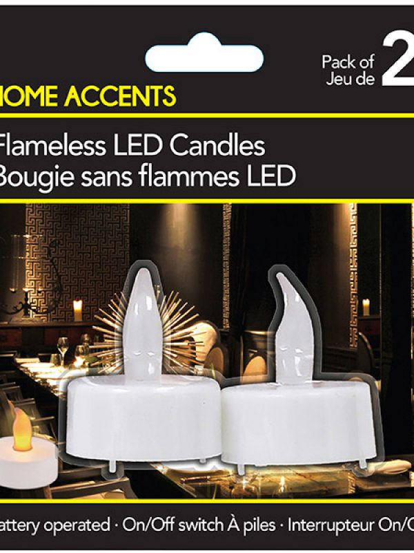 Flameless Tealight Candle with Battery