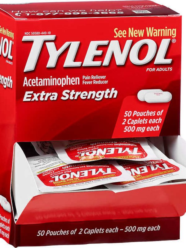 Tylenol Extra Strength 50 Pouches