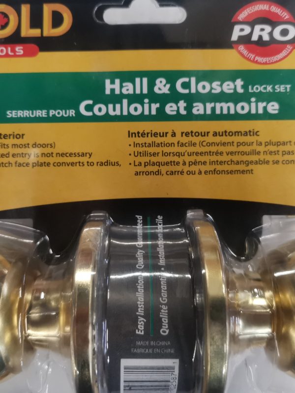 Hall Closet Lock Set