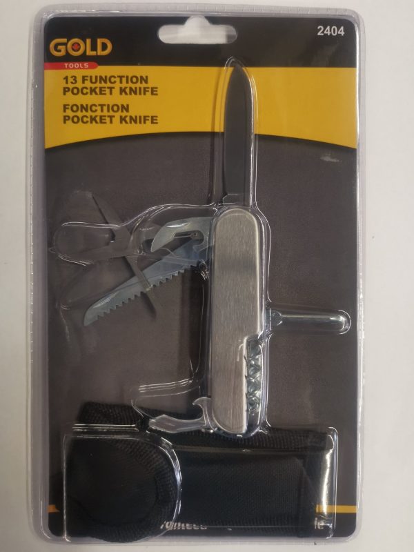13 Function Pocket Knife