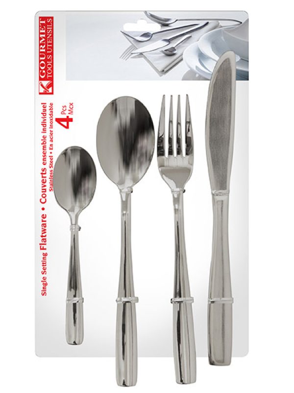 Stainless Steel Cutlery Set 4Pcs