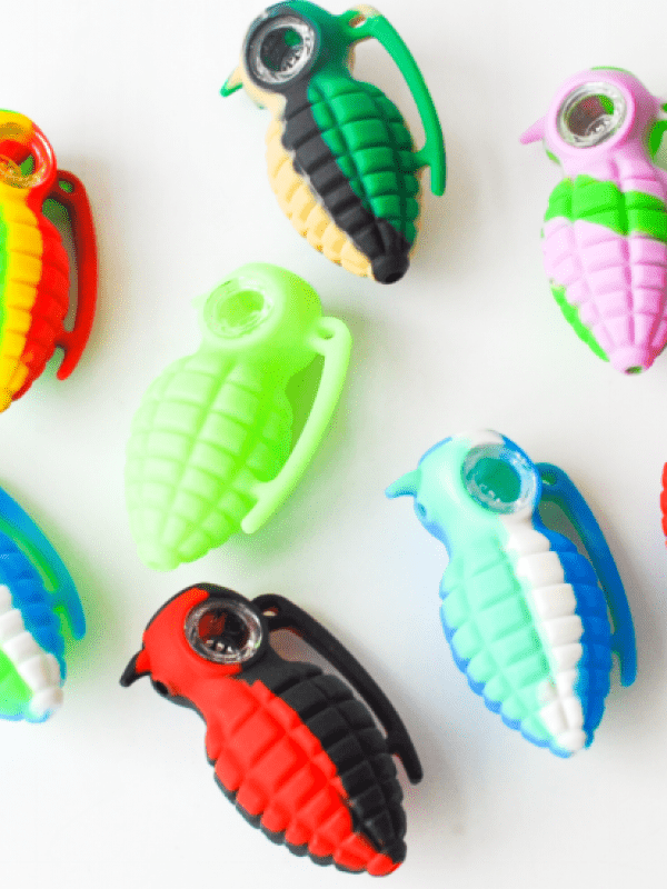 Silicone Grenade Pipe