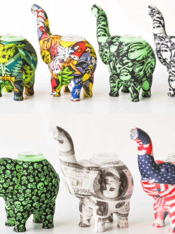 Silicone Elephant Pipe