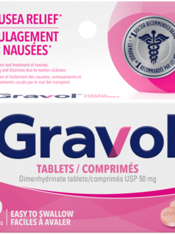 Gravol Tablets 50mg 10ct