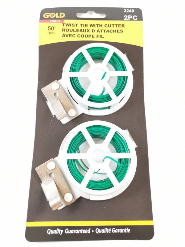 Twist Tie With Cutter