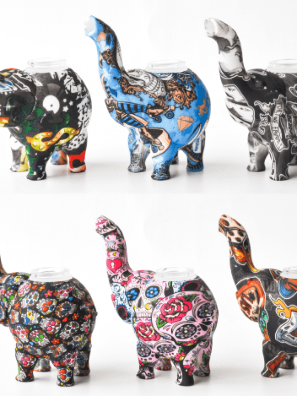 Silicone Elephant Pipe