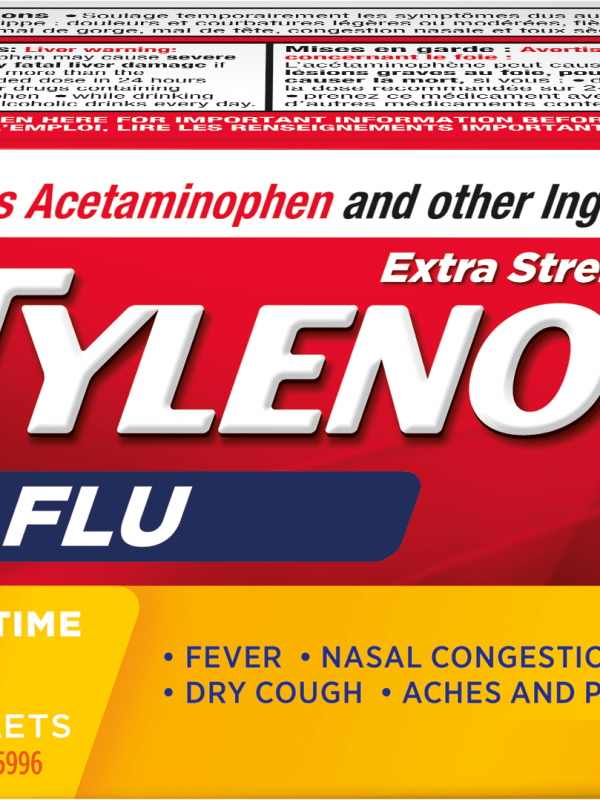 Tylenol Extra Flu EZtabs 20ct