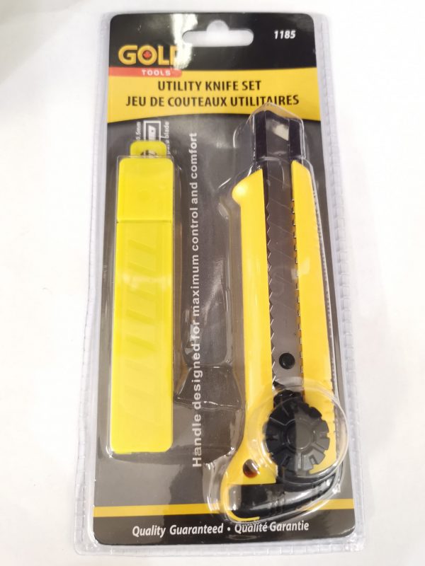 UTILITY KNIFE + 5 BLADES