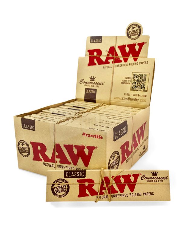 Raw Connoisseur King Size With Tips
