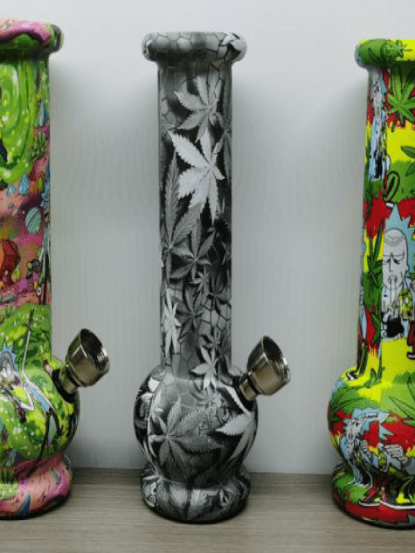 Glass water pipe 5 inch