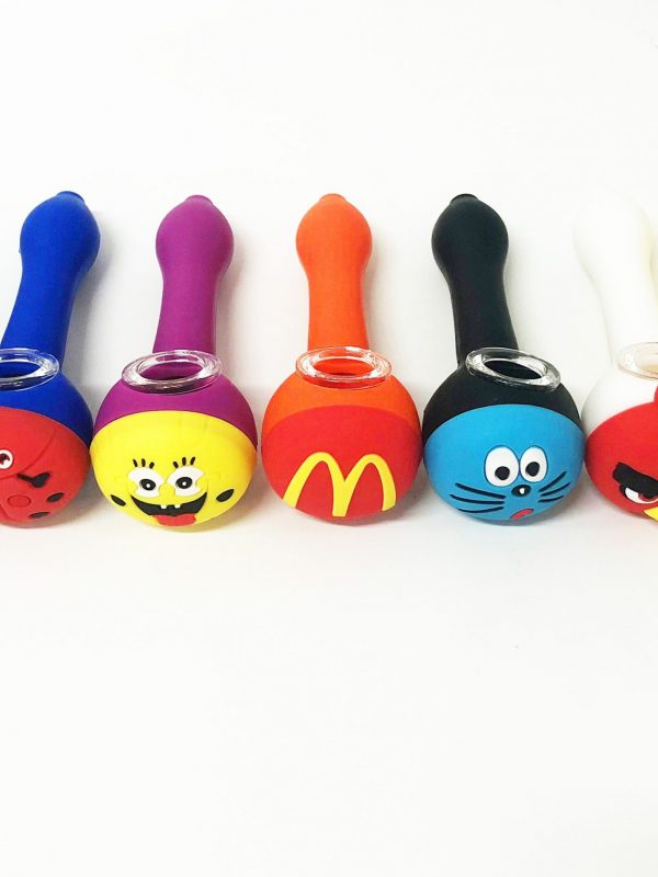 Silicone Cartoon Pipe