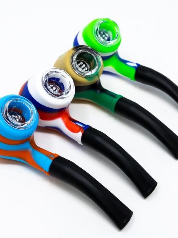 Silicone Sherlock Pipe