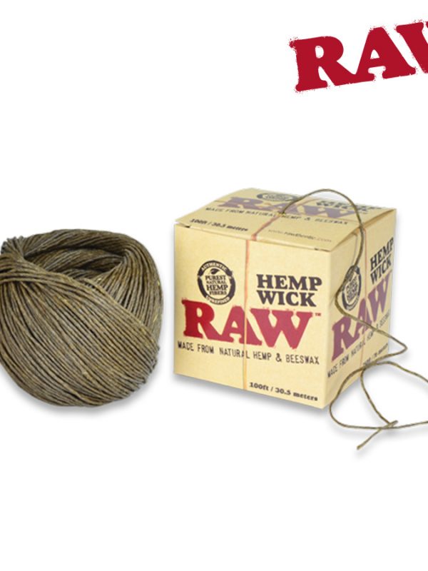Raw Hemp Wick 100ft