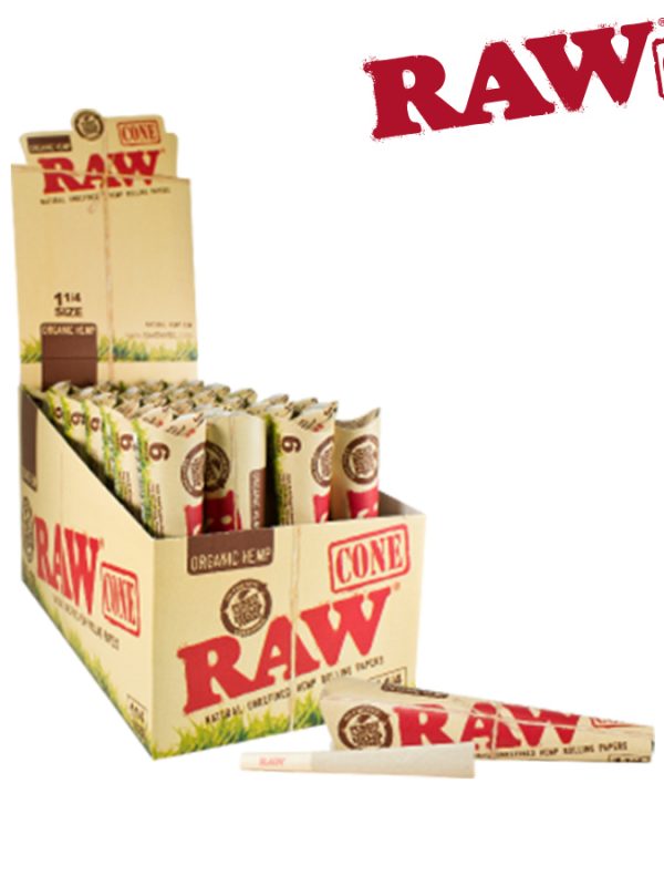 Raw Organic Cone 1-1/4