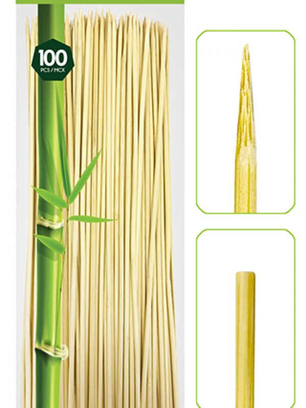 Round Bamboo Skewer 100pk