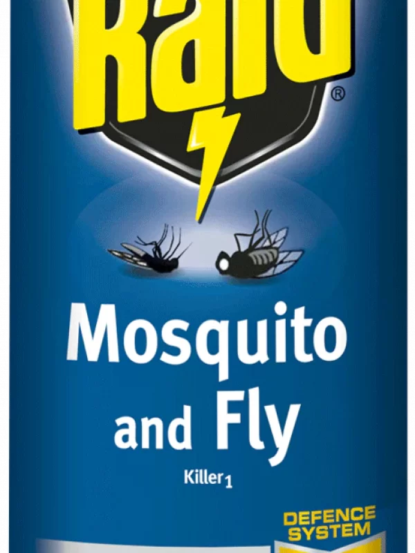 Raid Mosquito and Fly Killer Pressurized Spray 350g