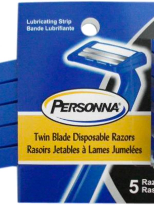 Personna Twin Blade Disposable Razors 5ct