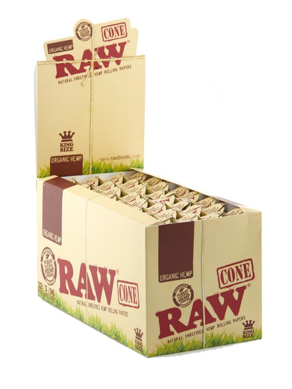 Raw Organic Cone King Size