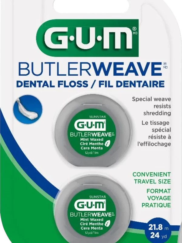 Gum Butlerweave Dental Floss