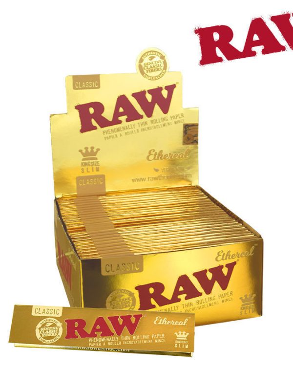 Raw Classic Ethereal Gold King Size