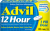 Advil 12 Hour Ibuprofen Extended Release Tablets BP, 600mg 16ct